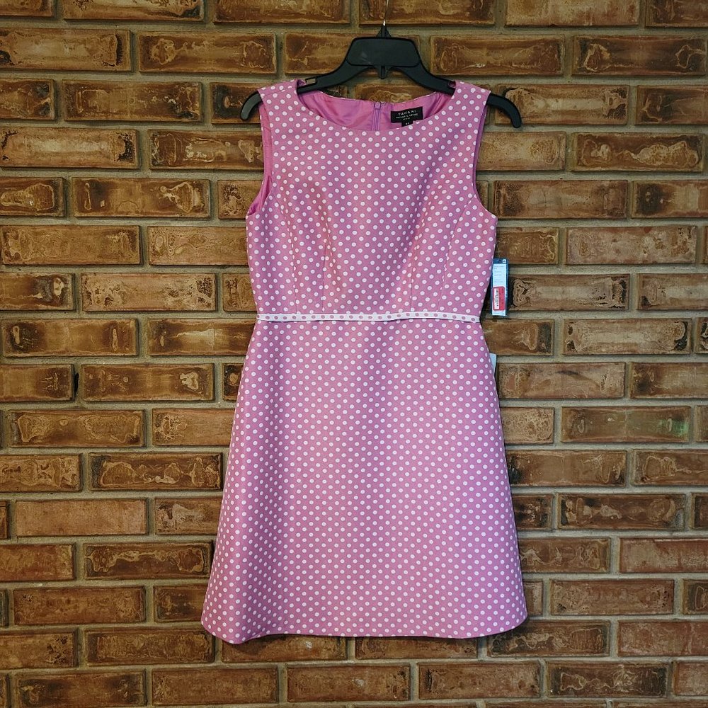 Beautiful brand new w tags pink polka dot dress